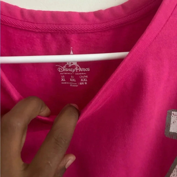 Y2K Preppy Disney Parks  Sweatshirt Barbiecore Walt Disney Parks 71 XL Sporty - Picture 5 of 5